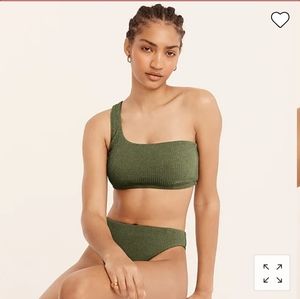 J. Crew Textured Bikini